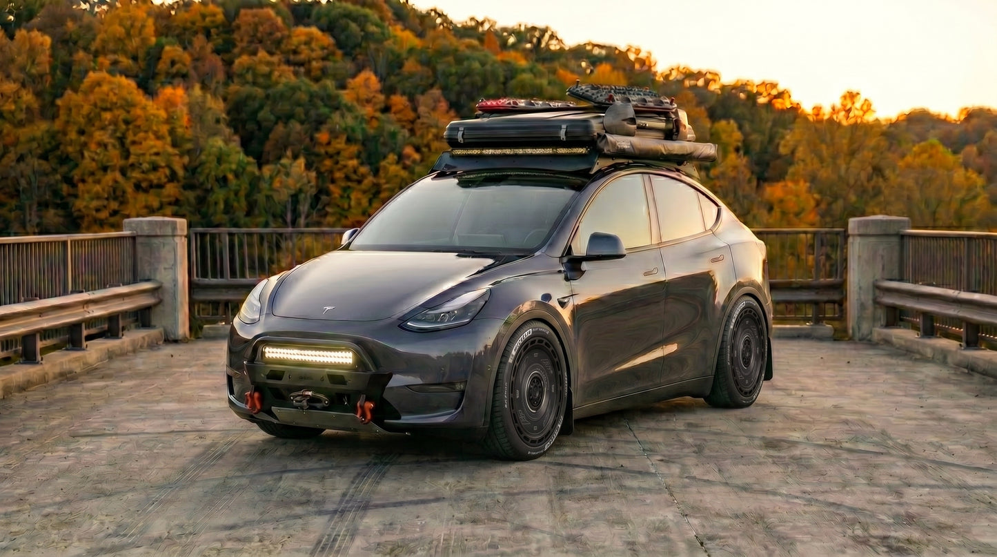 Black Tesla Wheel Covers: KDRT1 | KEDARITTI